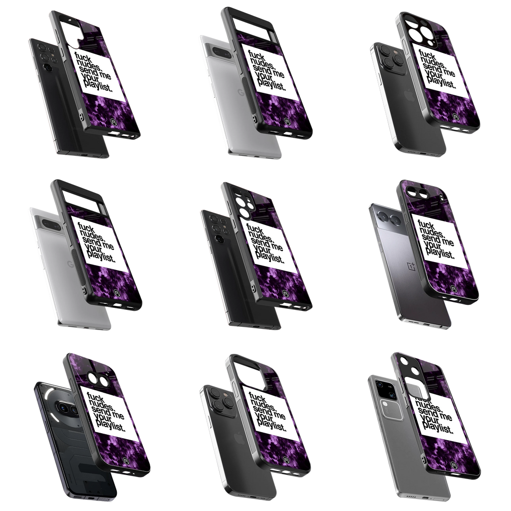 Durable Glass Back Mobile Case for iPhone, Samsung, OnePlus, Google Pixel, Redmi, Vivo, Oppo