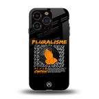 pluralisme back phone cover | glass case for iphone 13 pro