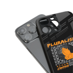 pluralisme back phone cover | glass case for iphone 15