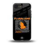 pluralisme back phone cover | glass case for iphone 16e