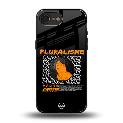 pluralisme back phone cover | glass case for iphone 16e