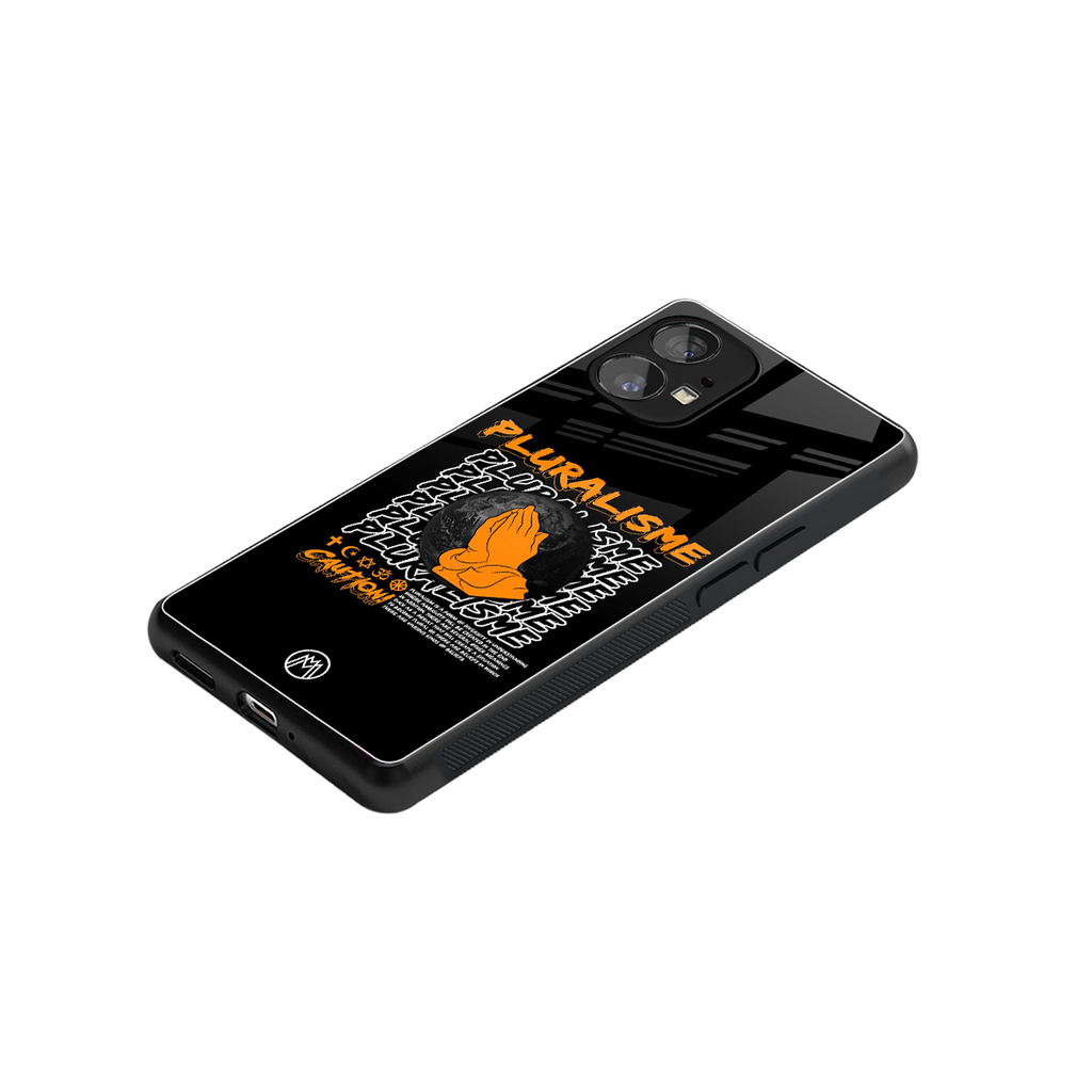pluralisme back phone cover | glass case for nothing phone 1