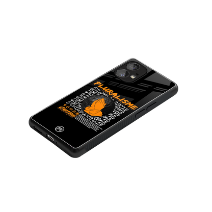 pluralisme back phone cover | glass case for nothing phone 1