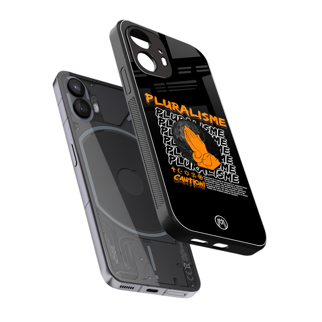 pluralisme back phone cover | glass case for nothing phone 2