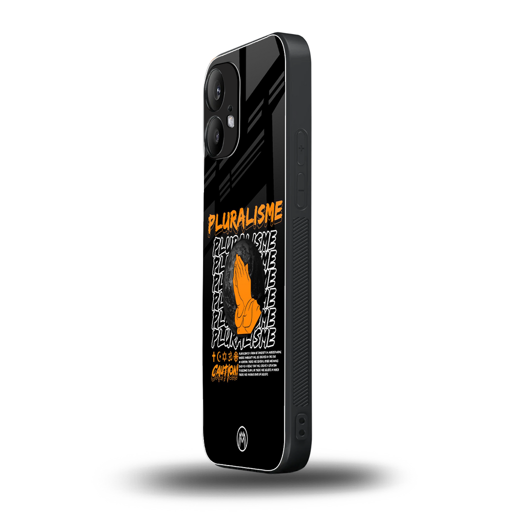pluralisme back phone cover | glass case for nothing phone 2