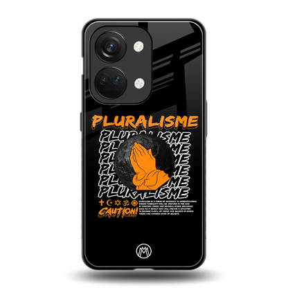 pluralisme back phone cover | glass case for oneplus nord 3