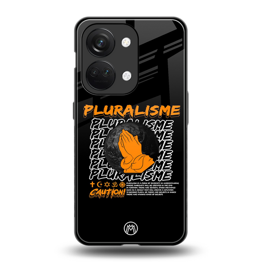 pluralisme back phone cover | glass case for oneplus nord 3