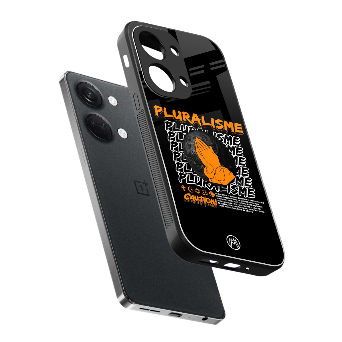 pluralisme back phone cover | glass case for oneplus nord 3