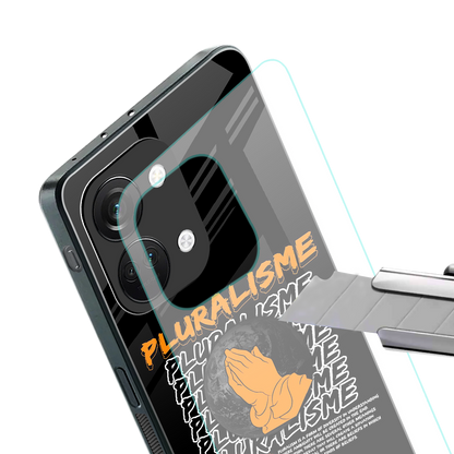 pluralisme back phone cover | glass case for oneplus nord 3