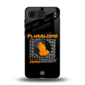 pluralisme back phone cover | glass case for oneplus nord 4