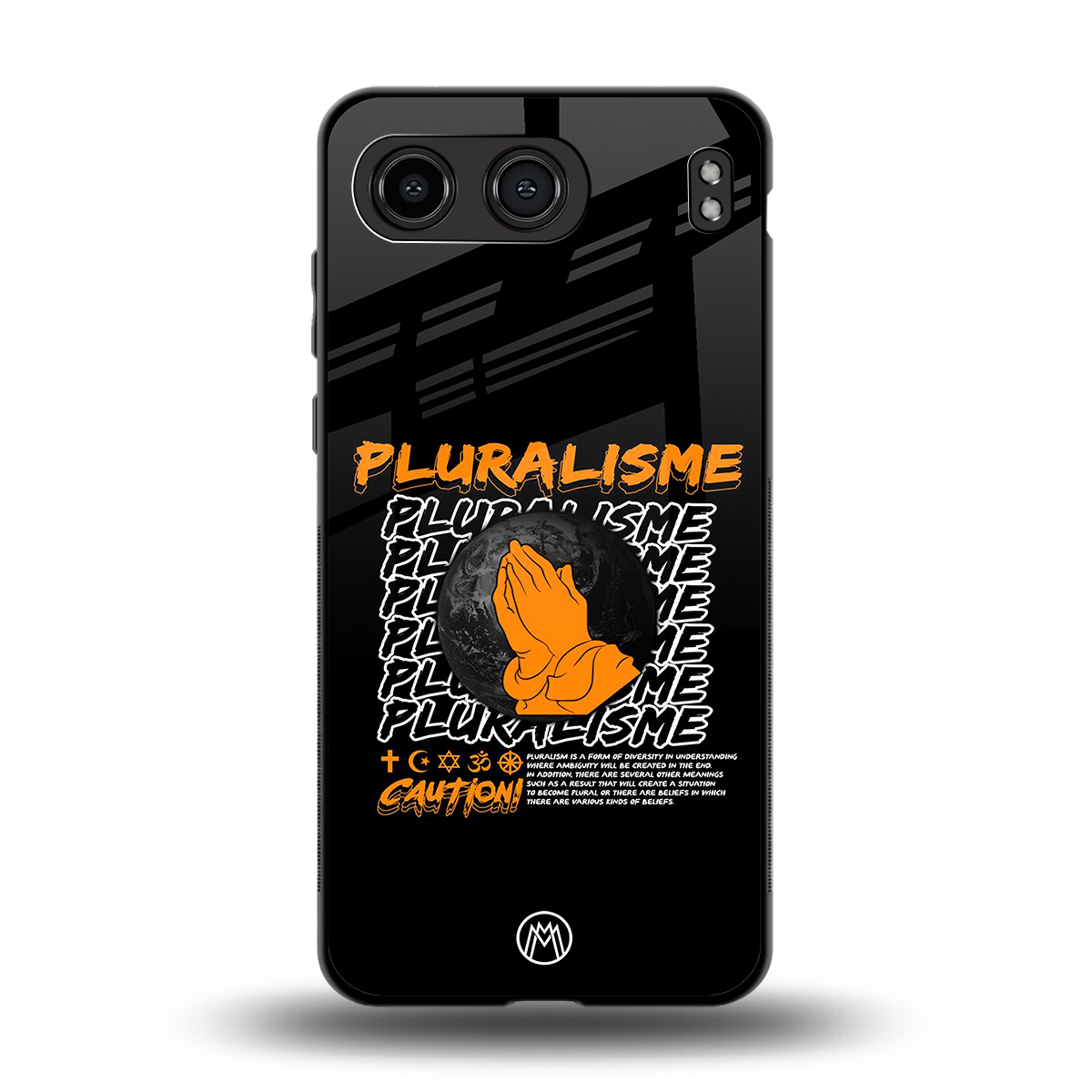 pluralisme back phone cover | glass case for oneplus nord 4