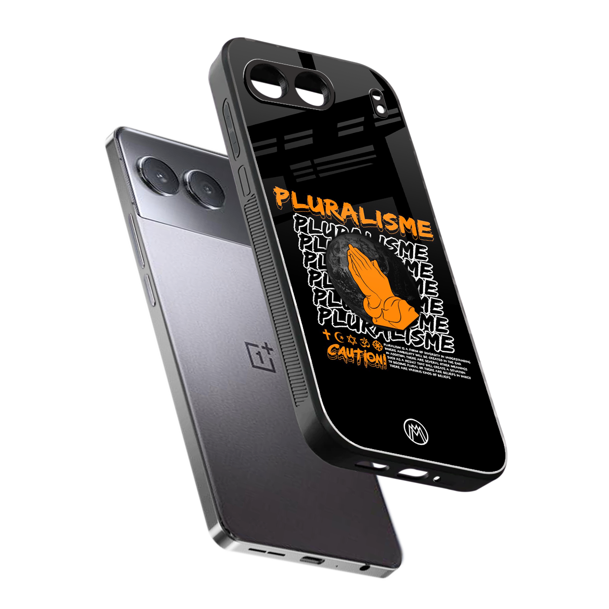 pluralisme back phone cover | glass case for oneplus nord 4