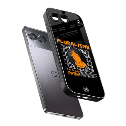 pluralisme back phone cover | glass case for oneplus nord 4