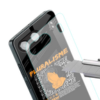 pluralisme back phone cover | glass case for oneplus nord 4