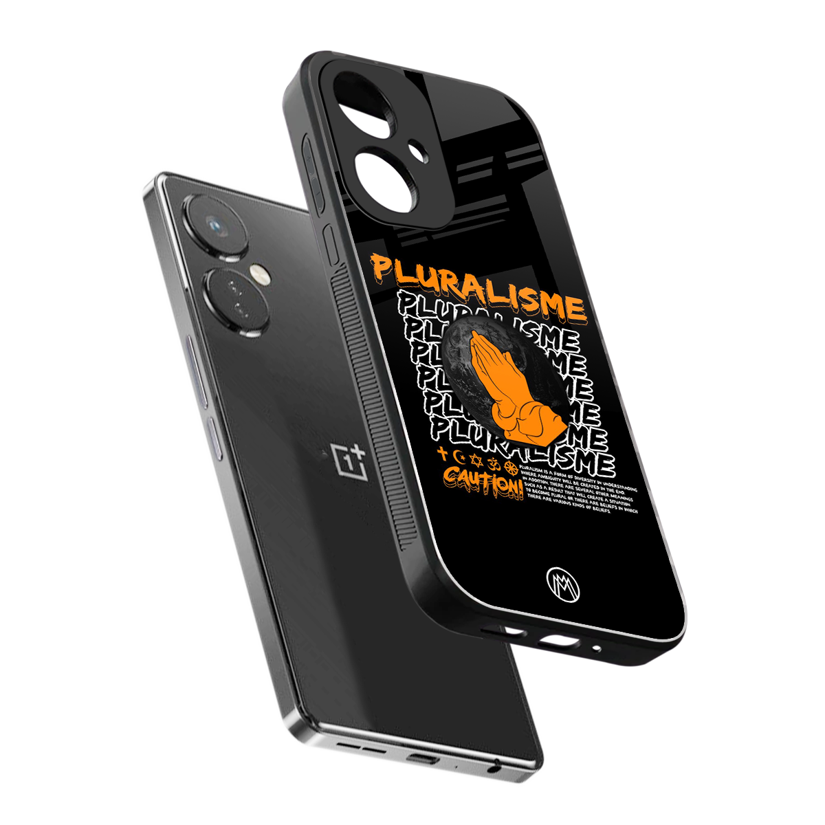 pluralisme back phone cover | glass case for oneplus nord ce 3