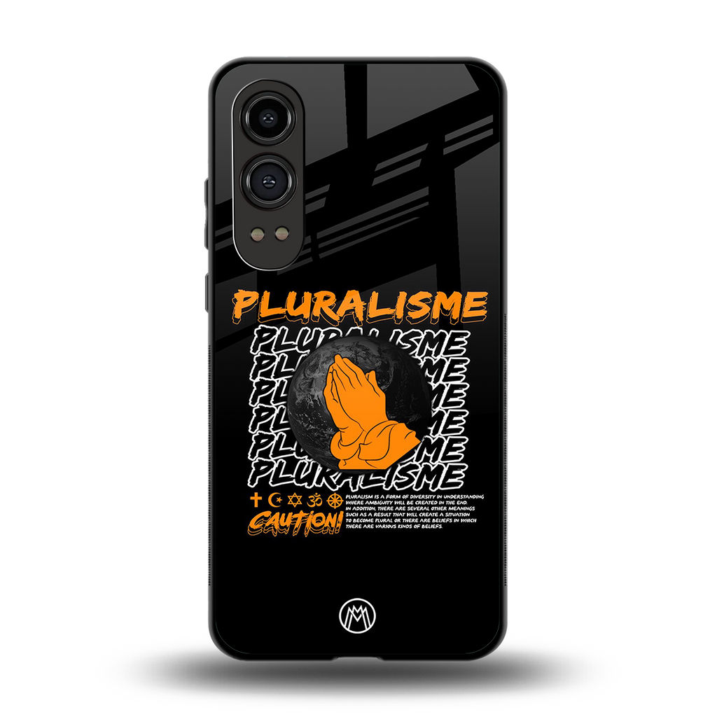 pluralisme back phone cover | glass case for oneplus nord ce 4 lite