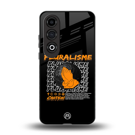 pluralisme back phone cover | glass case for oneplus nord ce 4