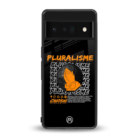 pluralisme back phone cover | glass case for google pixel 6 pro