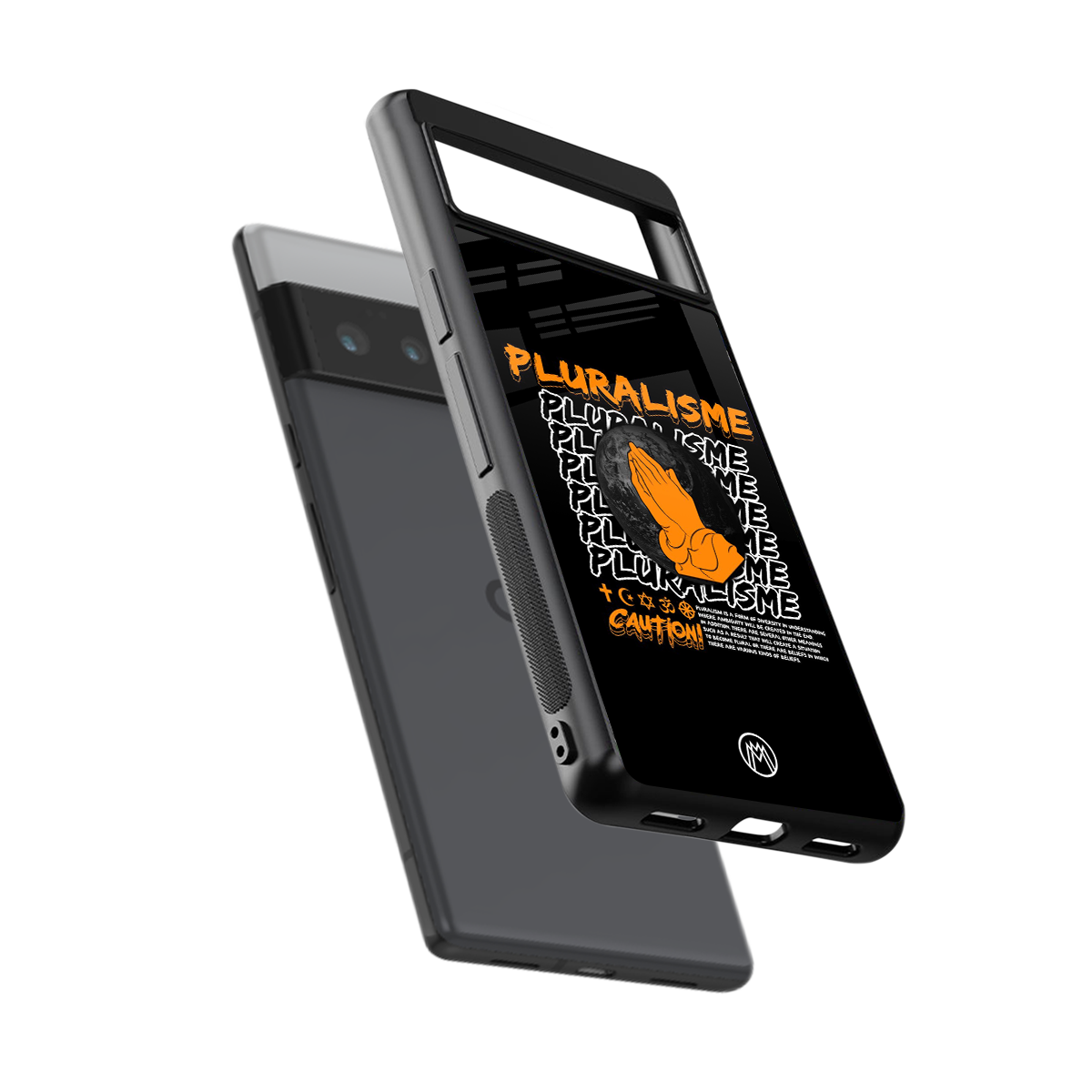 pluralisme back phone cover | glass case for google pixel 6 pro