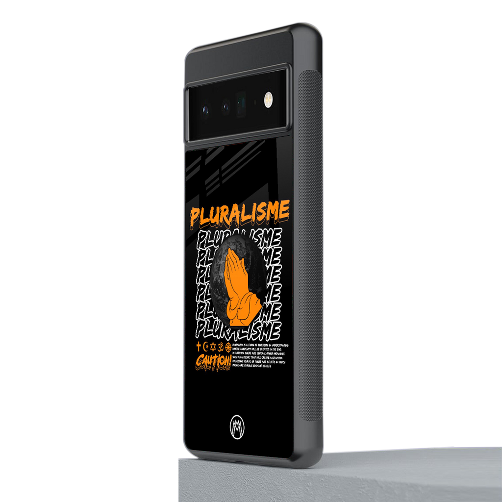 pluralisme back phone cover | glass case for google pixel 6 pro