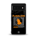 pluralisme back phone cover | glass case for google pixel 6