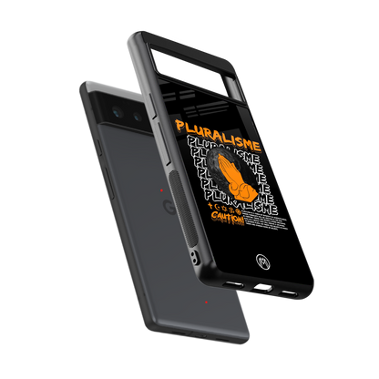 pluralisme back phone cover | glass case for google pixel 6
