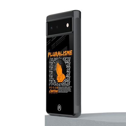 pluralisme back phone cover | glass case for google pixel 6