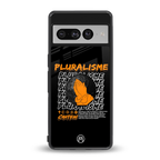 pluralisme back phone cover | glass case for google pixel 7 pro