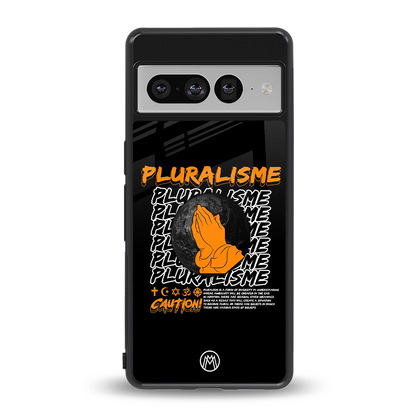 pluralisme back phone cover | glass case for google pixel 7 pro