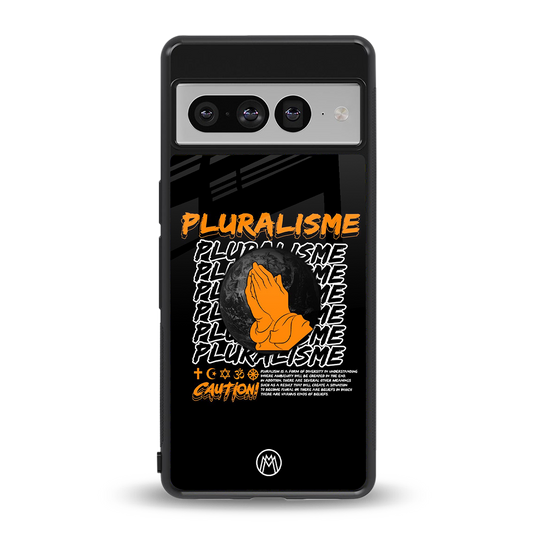 pluralisme back phone cover | glass case for google pixel 7 pro