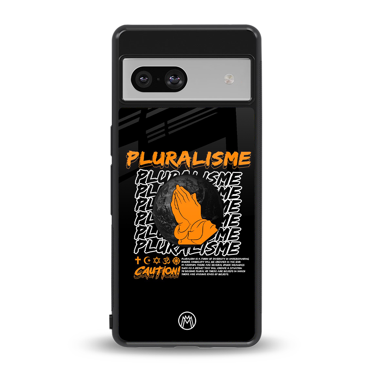 pluralisme back phone cover | glass case for Google Pixel 7