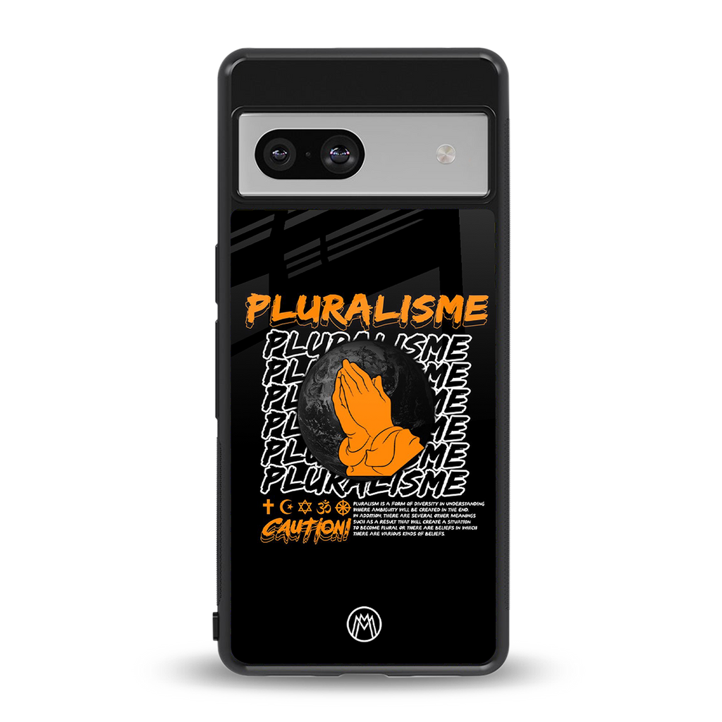 pluralisme back phone cover | glass case for Google Pixel 7A