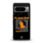 pluralisme back phone cover | glass case for google pixel 8 pro