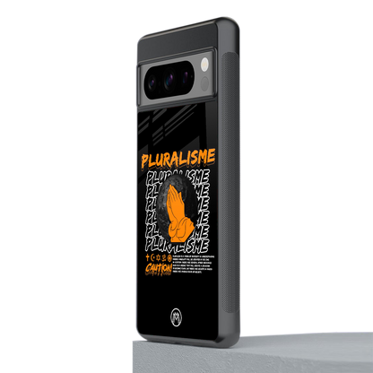 pluralisme back phone cover | glass case for google pixel 8 pro