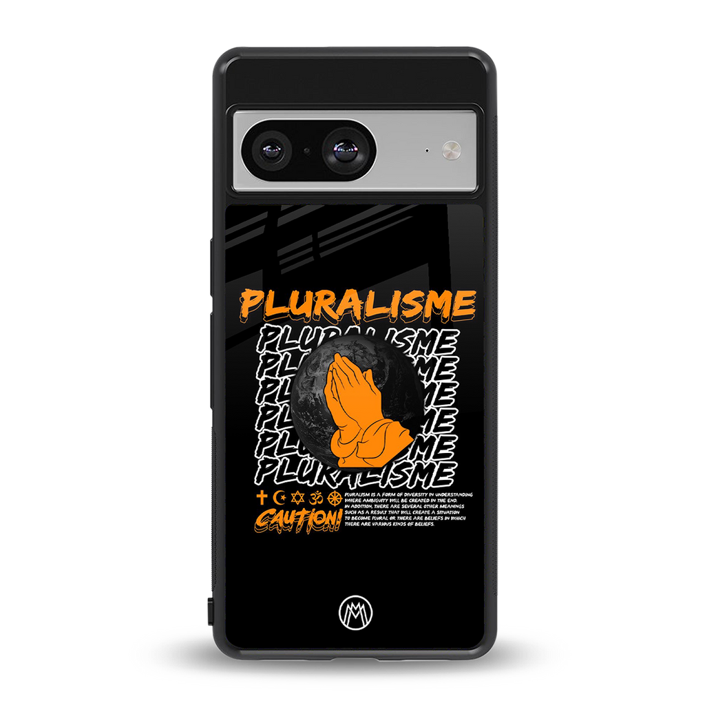 pluralisme back phone cover | glass case for Google Pixel 8