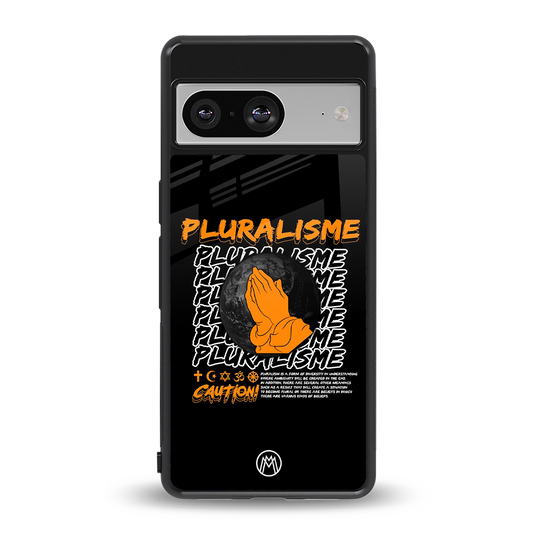 pluralisme back phone cover | glass case for Google Pixel 8