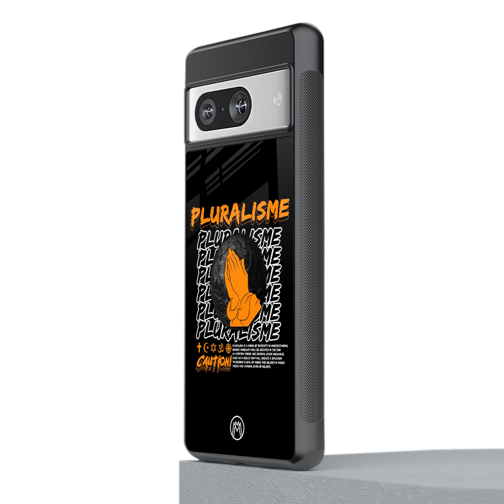 pluralisme back phone cover | glass case for Google Pixel 8