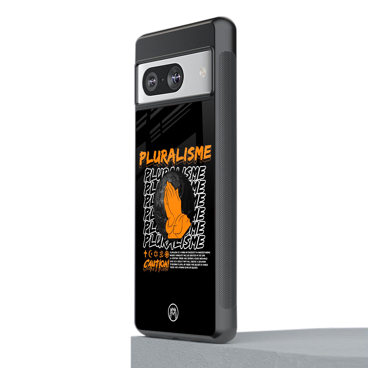 pluralisme back phone cover | glass case for Google Pixel 8