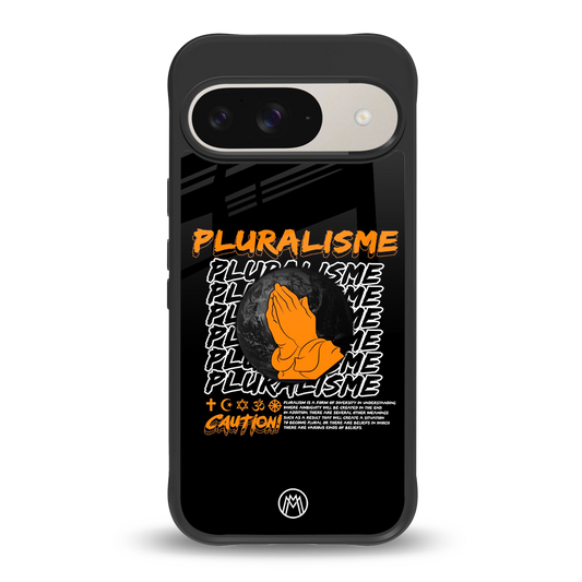 pluralisme back phone cover | glass case for google pixel 9