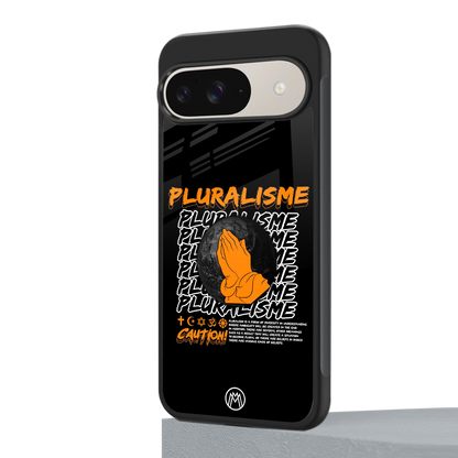 pluralisme back phone cover | glass case for google pixel 9