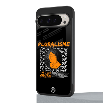 pluralisme back phone cover | glass case for google pixel 9 pro