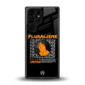pluralisme back phone cover | glass case for samsung galaxy s25 ultra