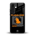 pluralisme back phone cover | glass case for samsung galaxy s24 plus