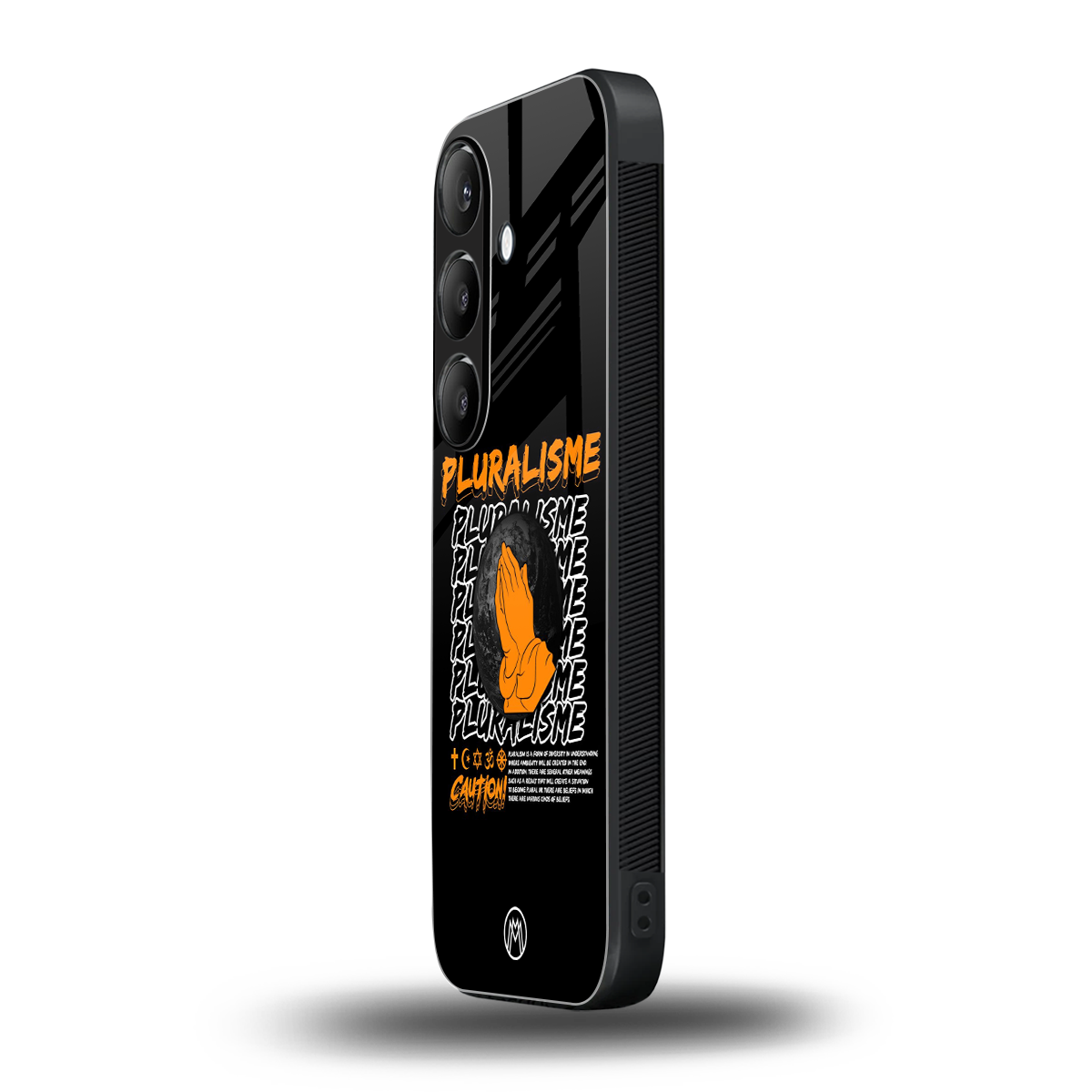 pluralisme back phone cover | glass case for samsung galaxy s24 fe