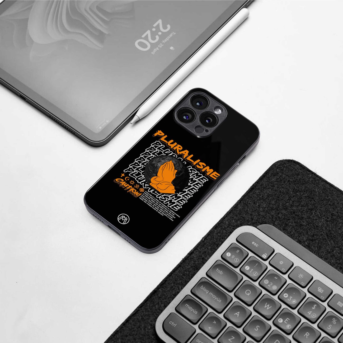 pluralisme back phone cover | glass case for samsung galaxy s24 ultra