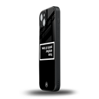 point of view black edition back phone cover | glass case for iphone 15
