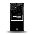 point of view black edition back phone cover | glass case for nothing phone 1