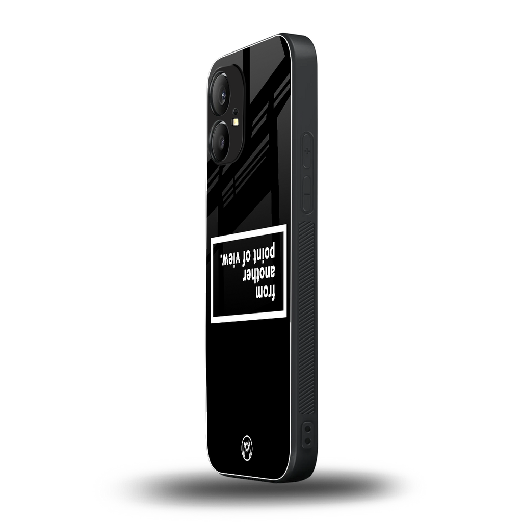 point of view black edition back phone cover | glass case for nothing phone 1
