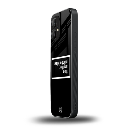 point of view black edition back phone cover | glass case for nothing phone 1
