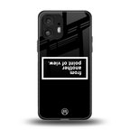 point of view black edition back phone cover | glass case for nothing phone 2